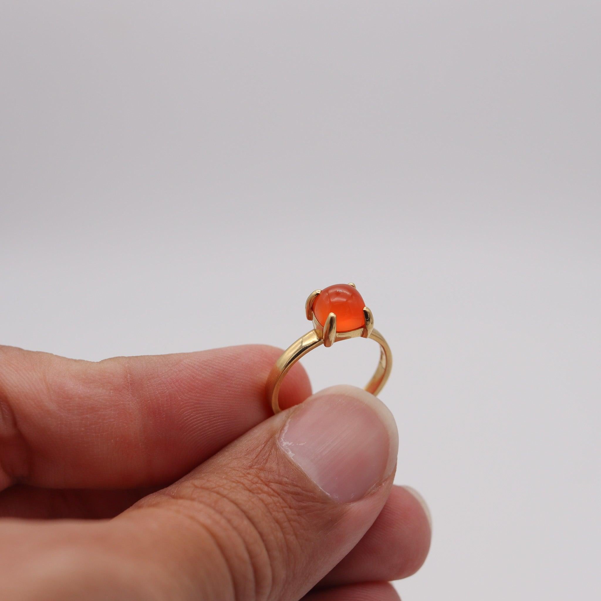 Donna TIFFANY & CO. Anello Sugar di Paloma Picasso in oro giallo 18Kt con grande opale in vendita