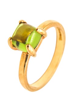 TIFFANY & CO. By Paloma Picasso Bague Sucre en or jaune 18Kt avec péridot