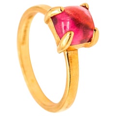 TIFFANY & CO. Anello Sugar di Paloma Picasso in oro giallo 18Kt con tormalina