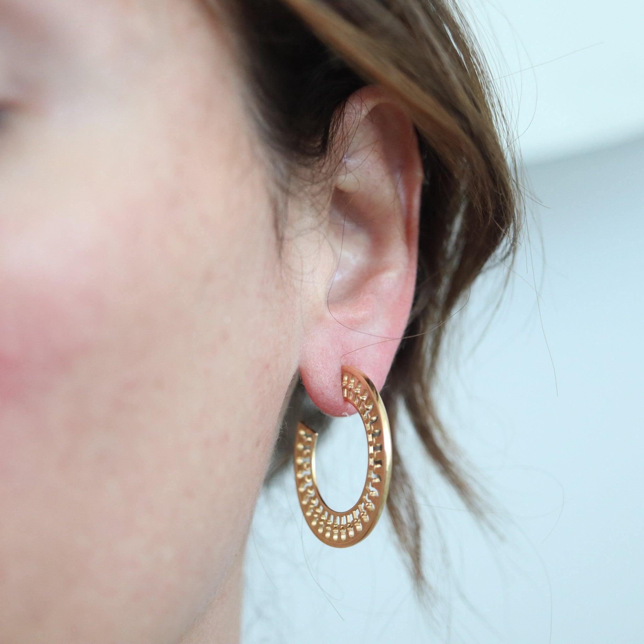 Boucles d'oreilles Venezia Stella conçues par Paloma Picasso pour Tiffany & Co.

Il s'agit d'une magnifique et rare paire de boucles d'oreilles créées par Tiffany & Co. Studios de Paloma Picasso à New York. Ces boucles d'oreilles font partie de la