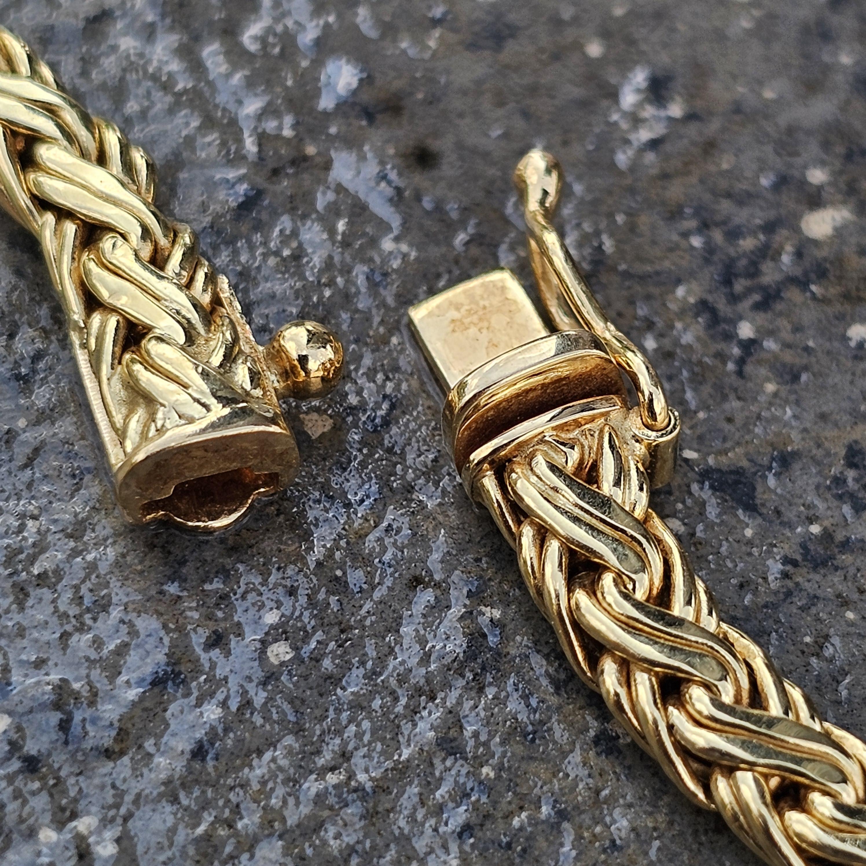 Tiffany & Co. Collier en or byzantin 18k Gradué 16