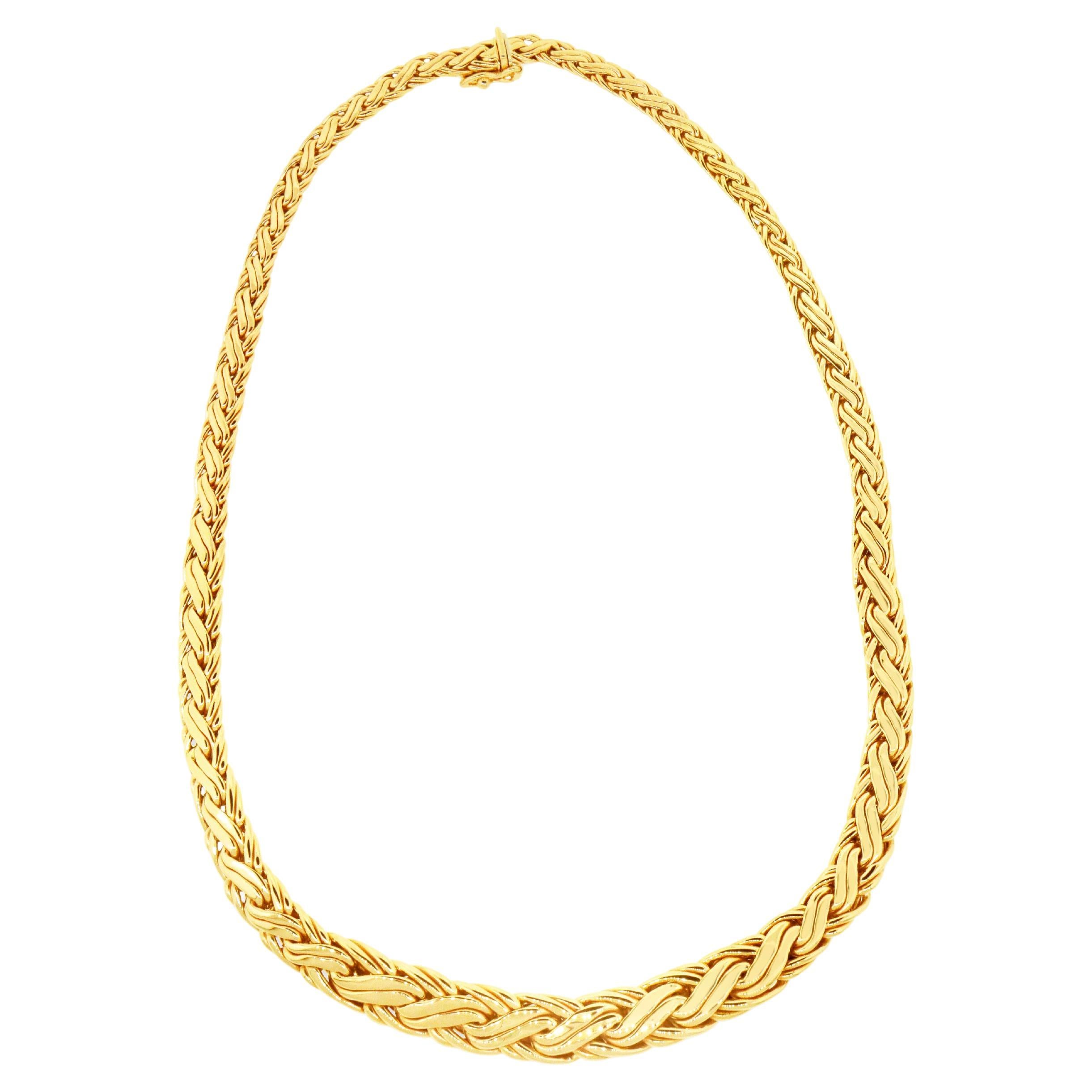Tiffany & Co. Byzantine Weave Necklace