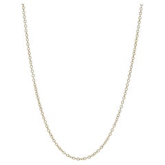Tiffany & Co. Cable Chain Necklace 20" - Yellow Gold 18k