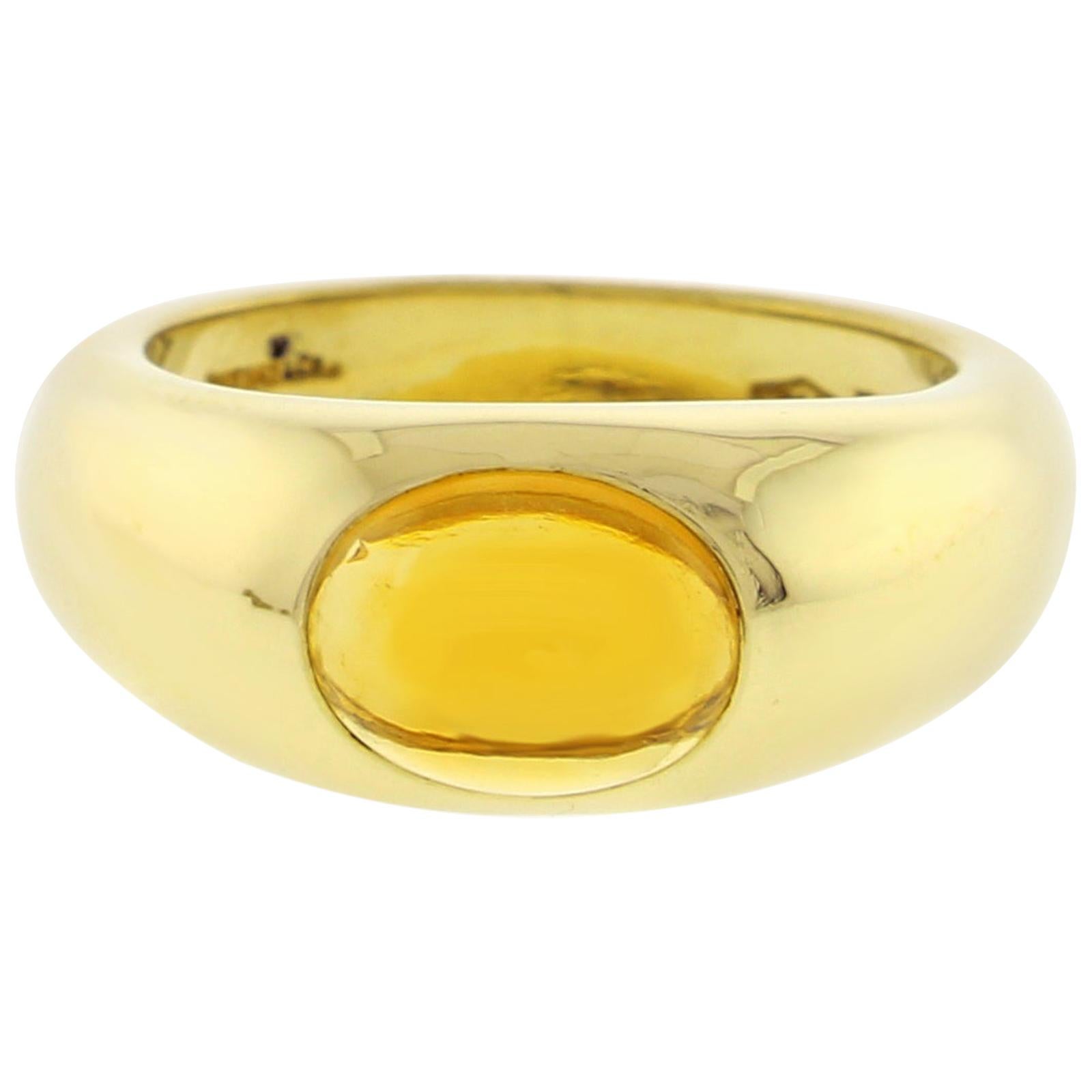 Tiffany & Co. Cabochon Citrine Ring