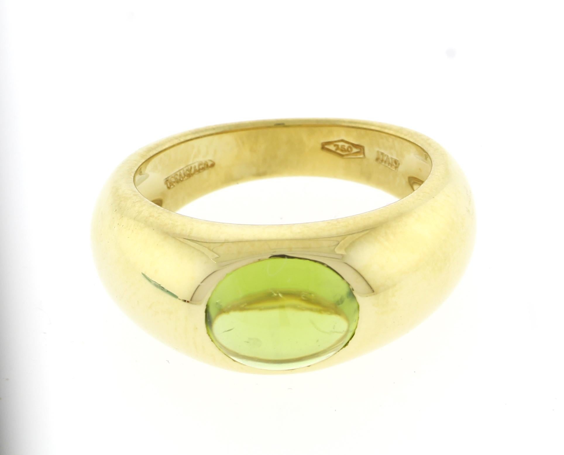 tiffany peridot ring