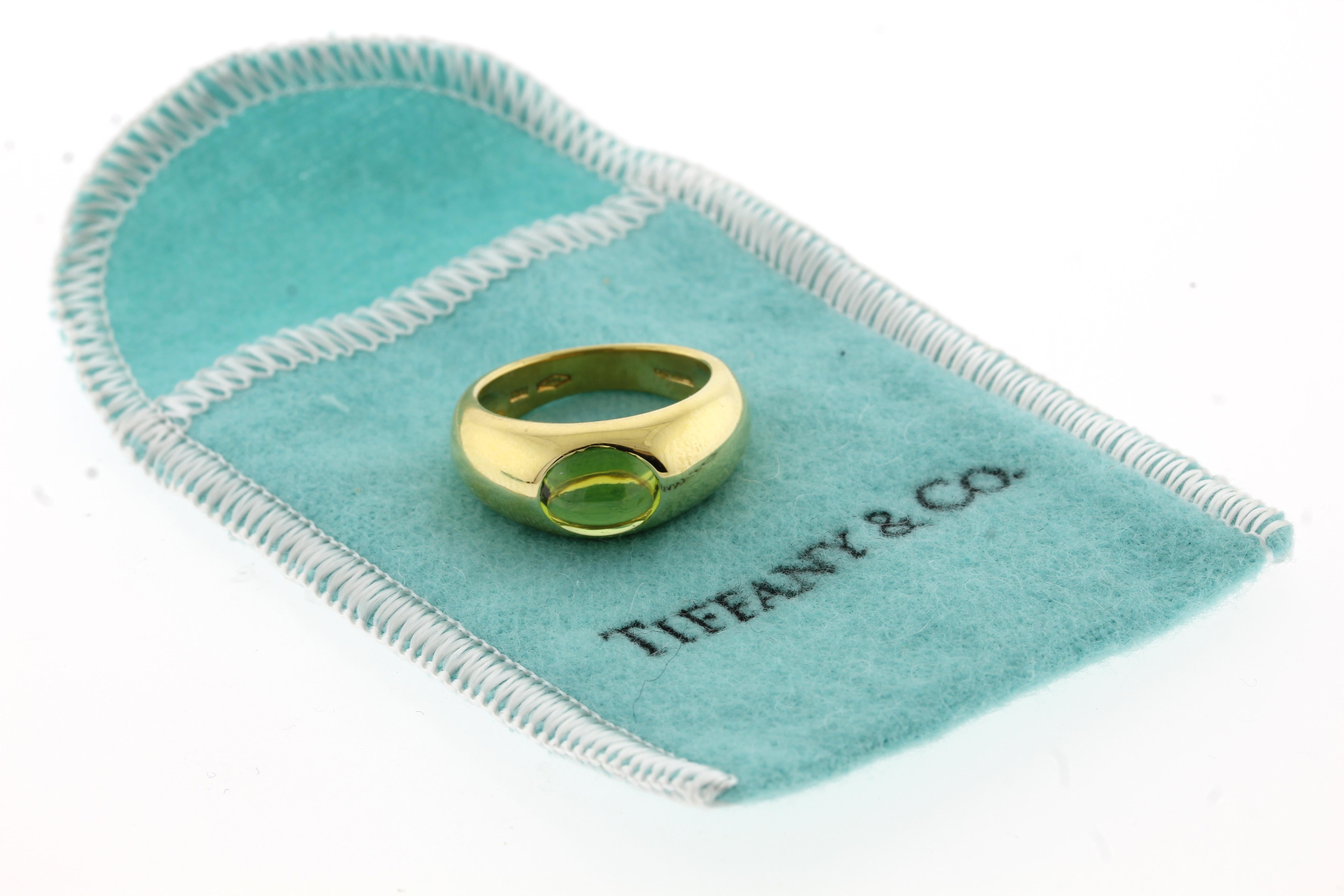 peridot ring tiffany