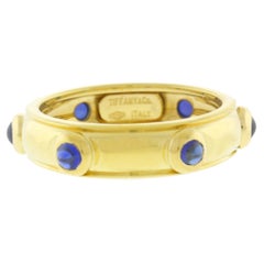 Retro Tiffany & Co. Cabochon Sapphire Band Ring