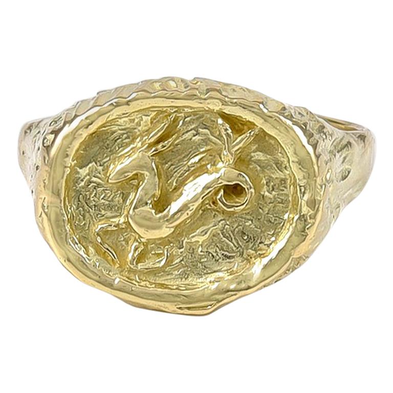 Tiffany & Co. Capricorn Gold Ring