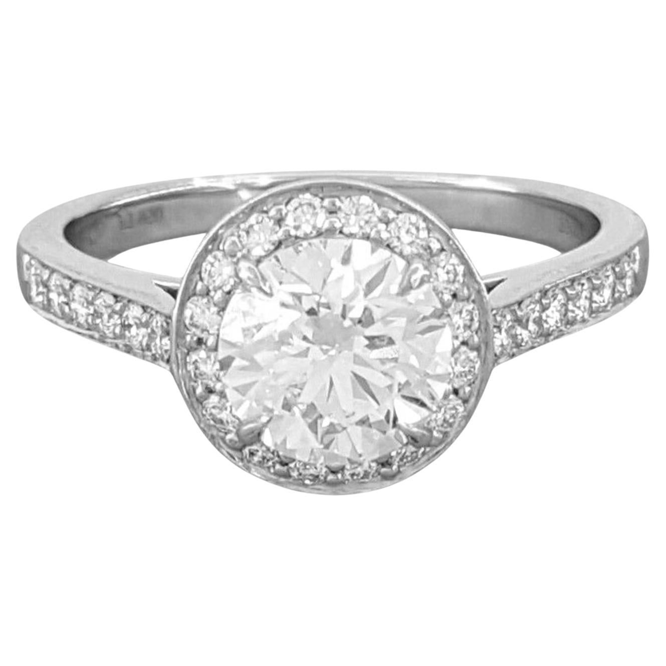Tiffany & Co. Carat Soleste Round Brilliant Cut Diamond Solitaire Ring