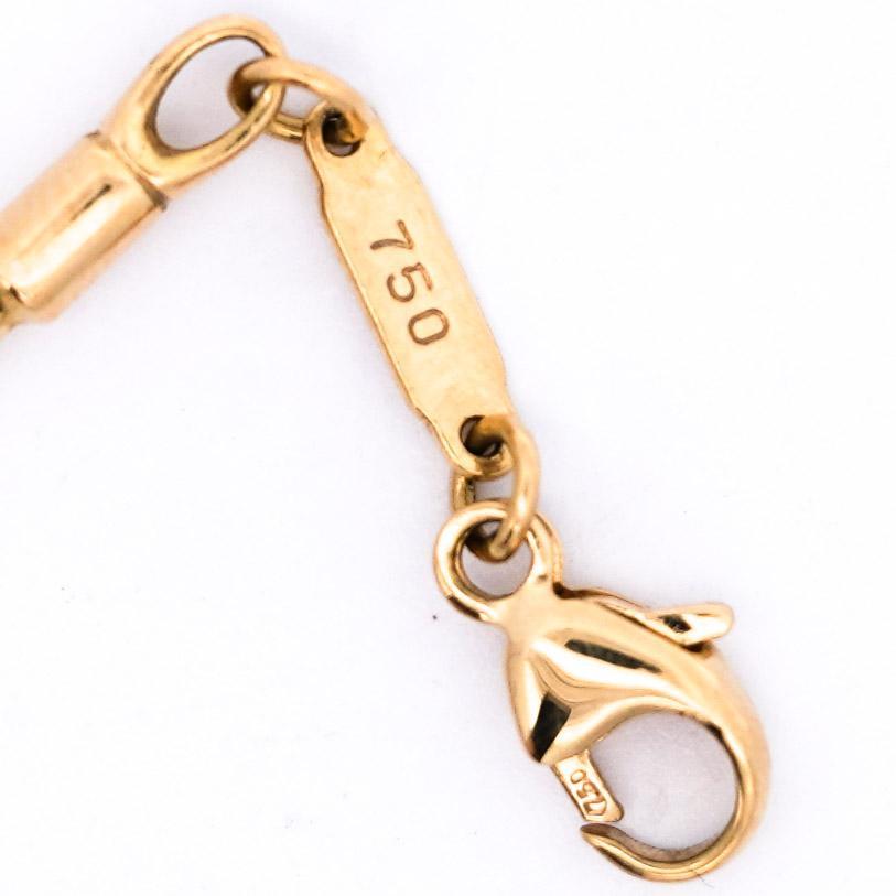 Tiffany & Co. Colgante de Cornalina en Collar de Cadena de Serpiente de Oro de 18K en Nuevo Estado en Miami, FL