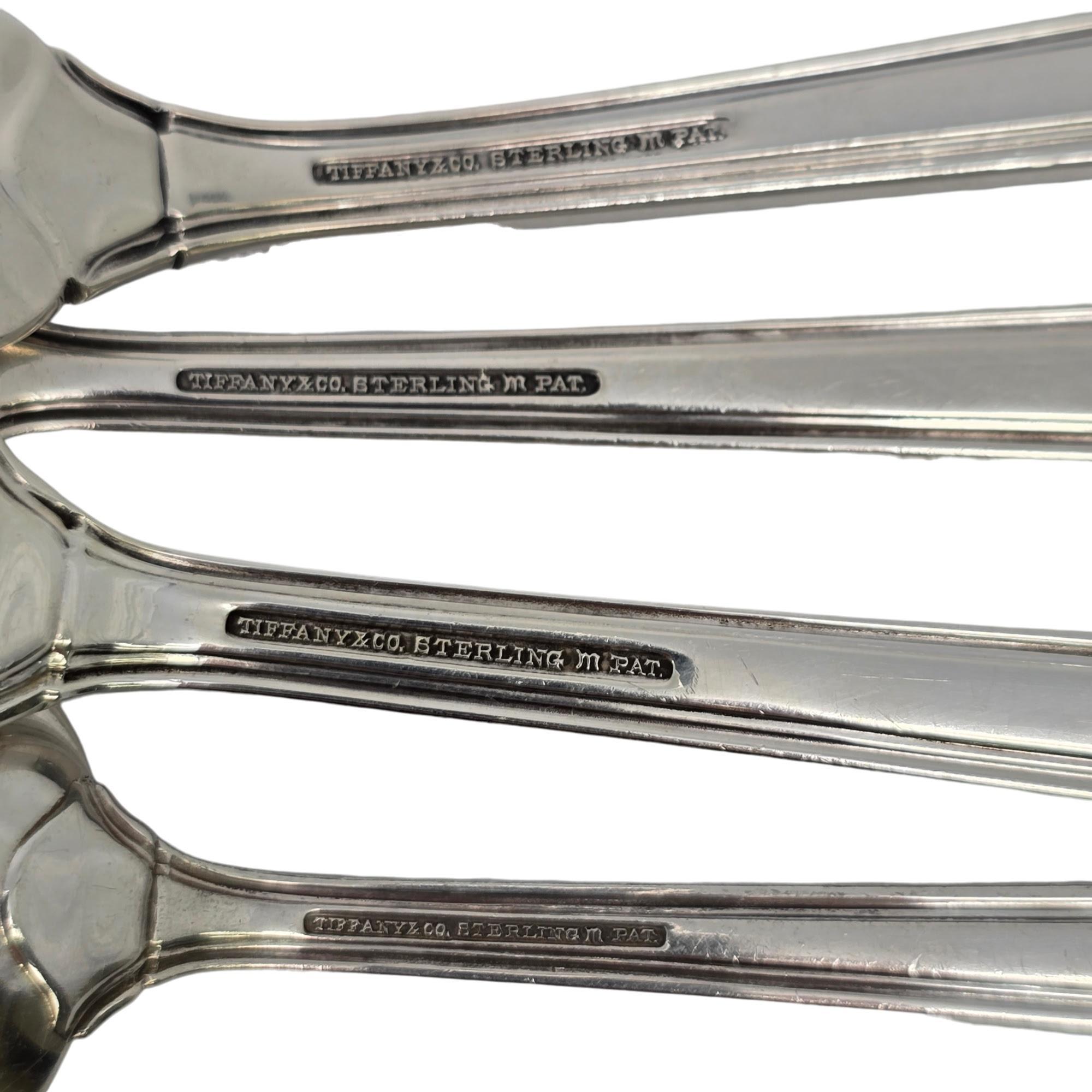 Tiffany & Co. Castilian in argento Sterling 5pc Place Setting w/Monogram #19061 in vendita 4