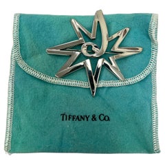 Tiffany & Co, Celestial Star Brooch Sterling Silver