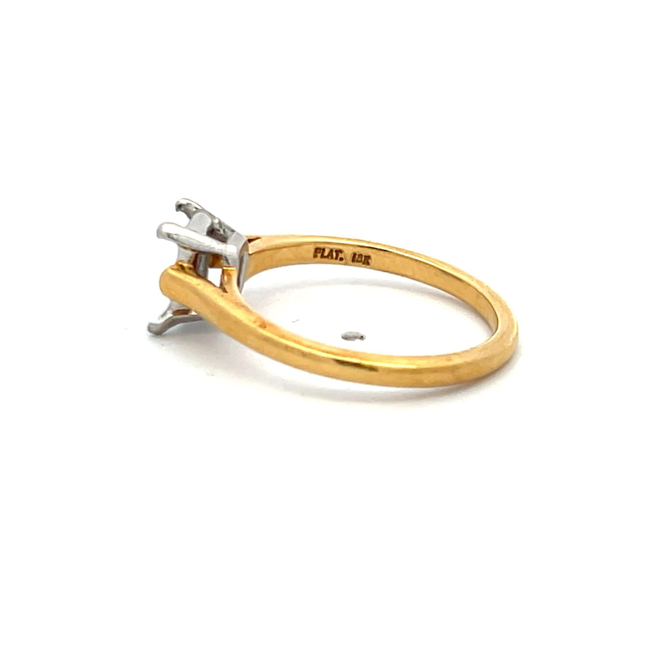 Designer:
Tiffany & Co
Title:
Tiffany & Co 18 Karat Gold/Platinum Semi Mount Ring
Style:
Semi Mount
Metal:
18 Karat Gold/Plat
Size:
6
Center Stone Holding Dimension:
5.53*4.24 MM about 0.75ct
Weight:
3.3 Grams
Condition:
Vintage And Estate
Product