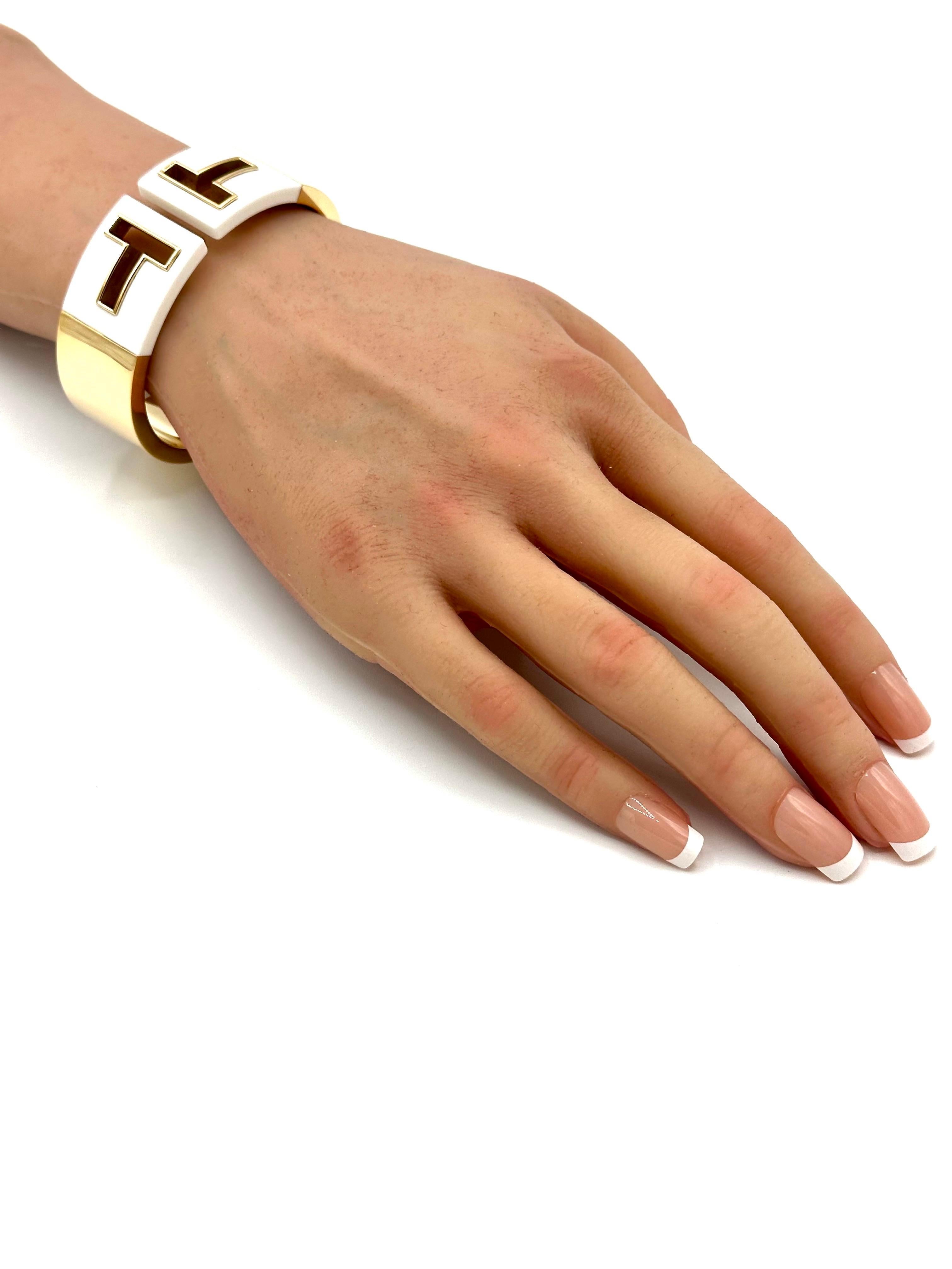 Tiffany & Co. Ceramic & 18K Yellow Gold 