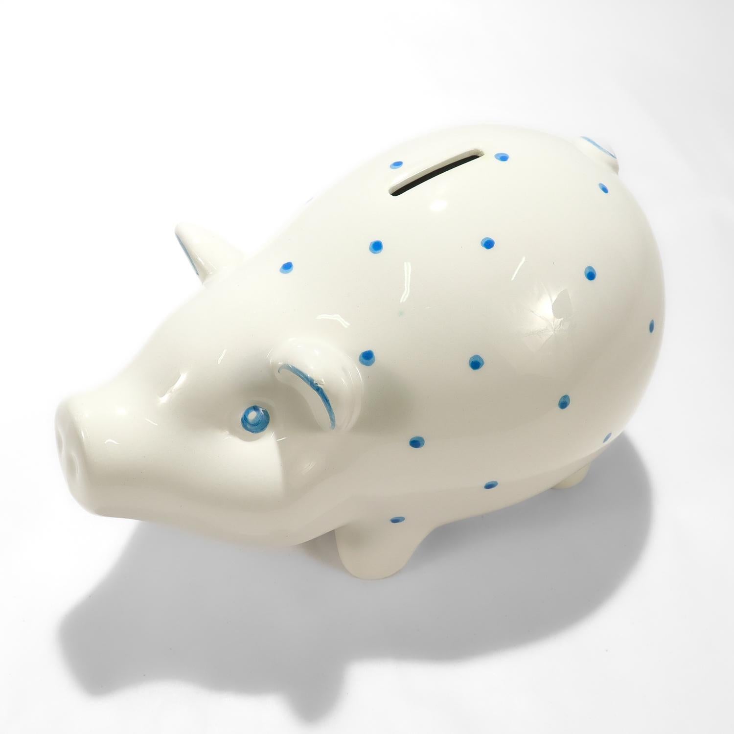 Tiffany & Co. Ceramic Piggy Bank by Este Ceramiche 2