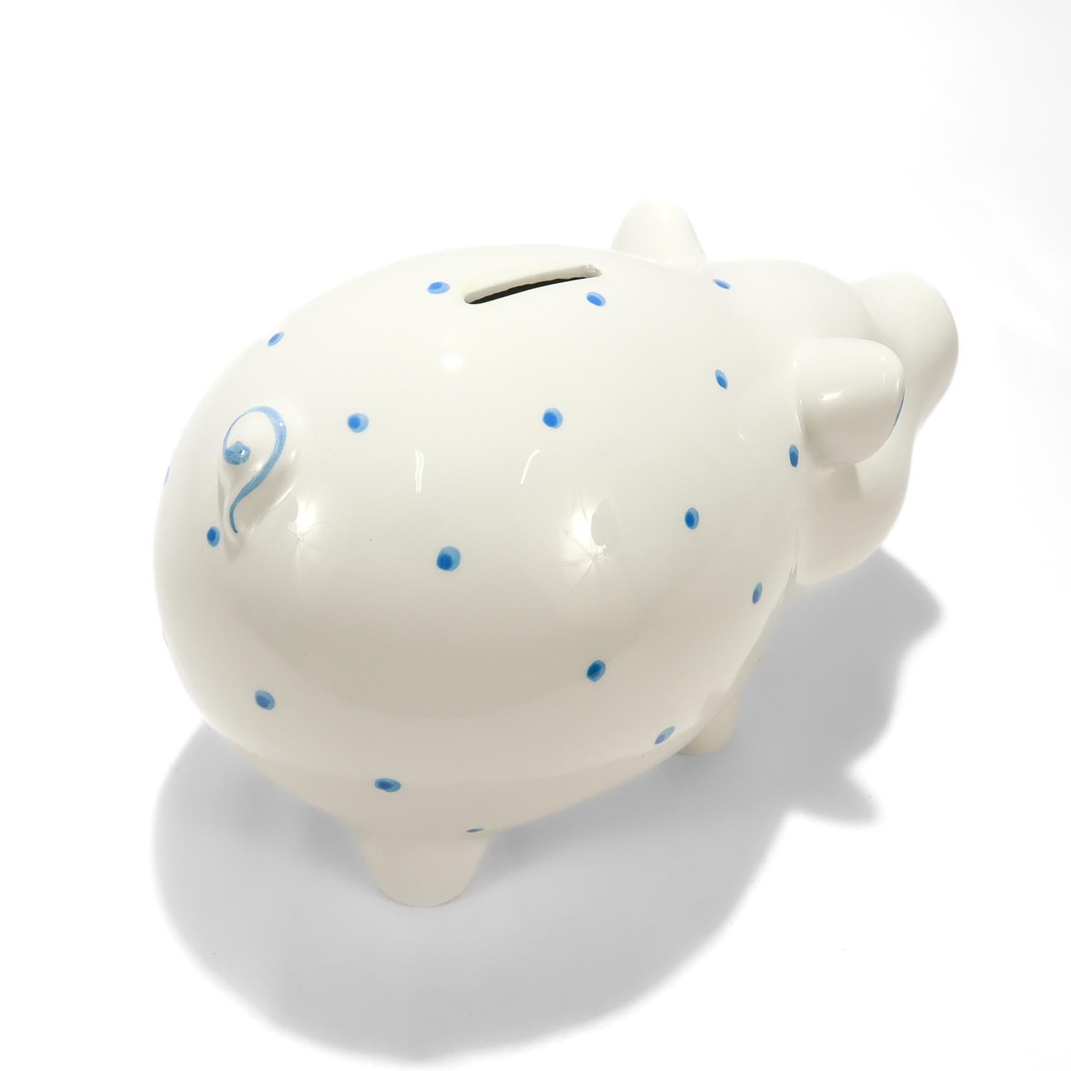 Tiffany & Co. Ceramic Piggy Bank by Este Ceramiche 3