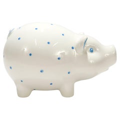 Vintage Tiffany & Co. Ceramic Piggy Bank by Este Ceramiche