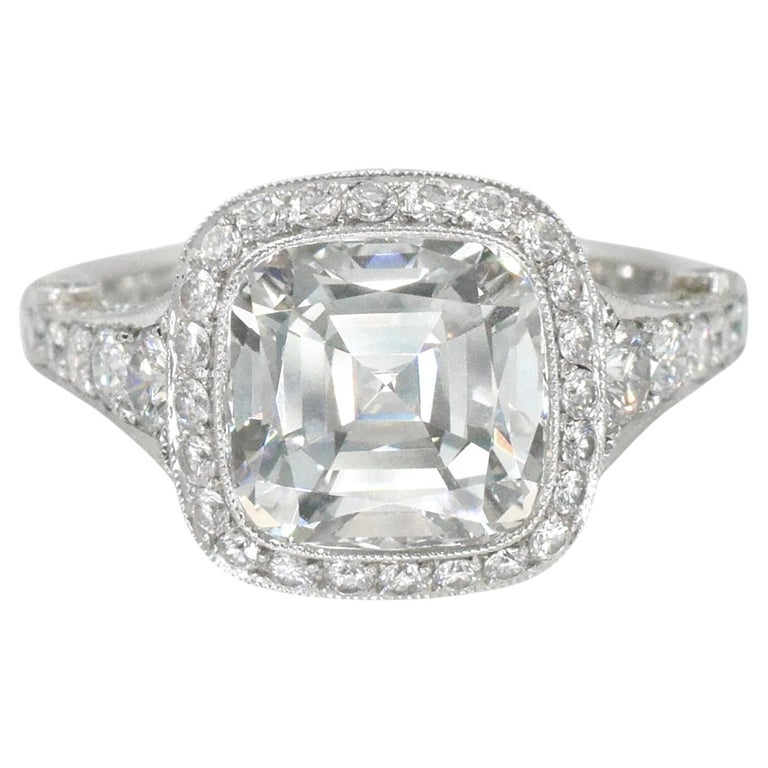 Tiffany and 'Legacy' Cushion Diamond Ring For Sale at 1stDibs