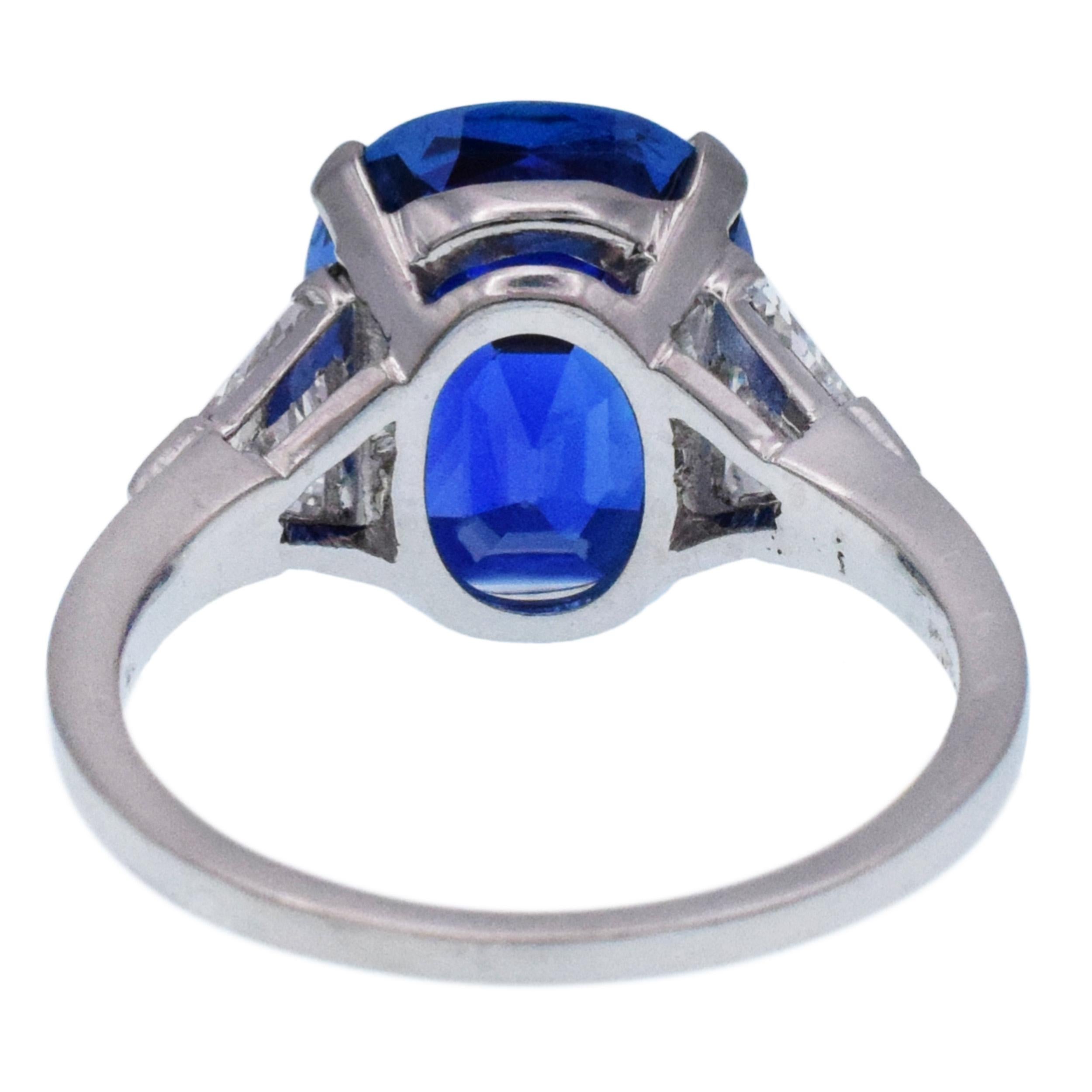 Tiffany & Co.  Certified Sapphire Burma 