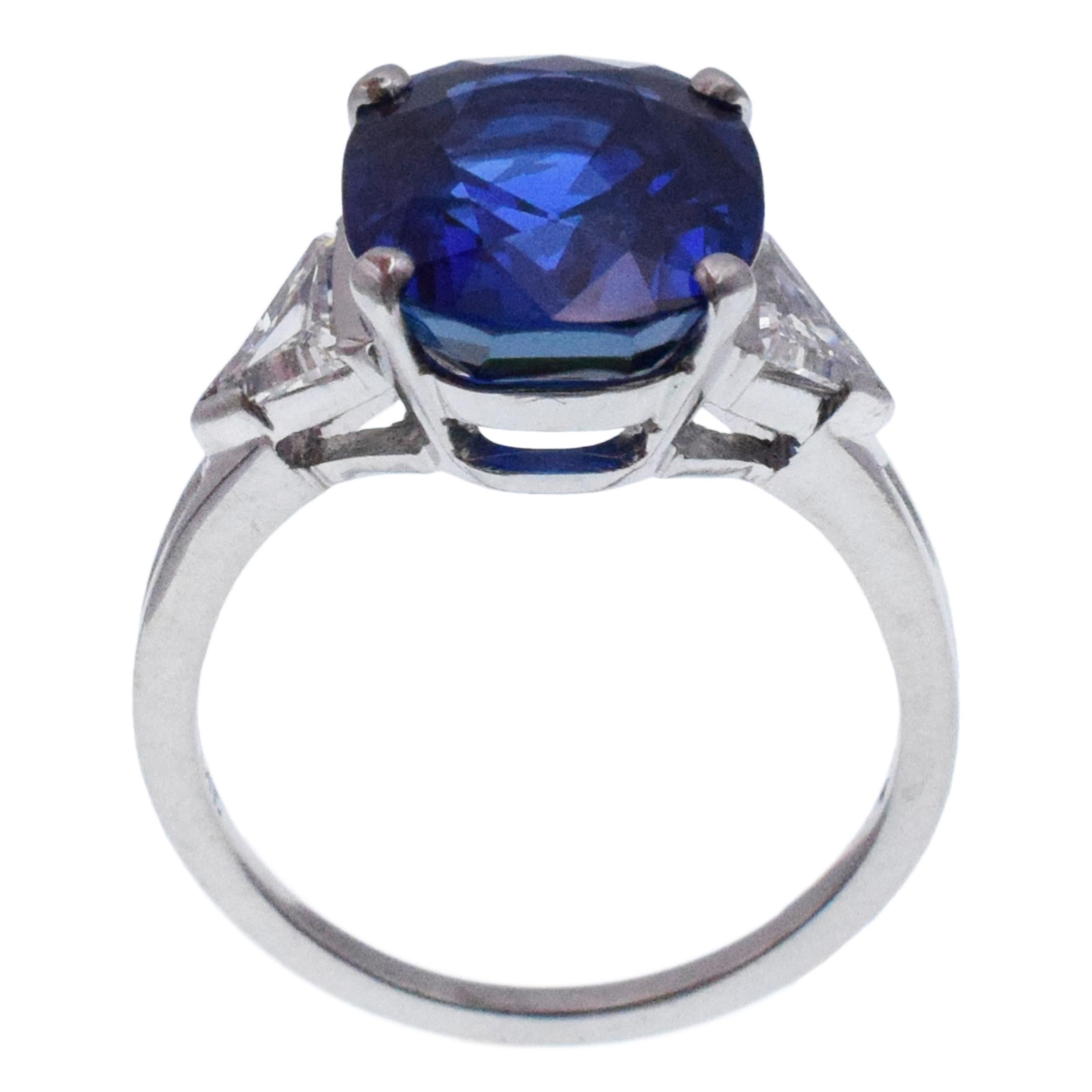 Tiffany & Co.  Certified Sapphire Burma 