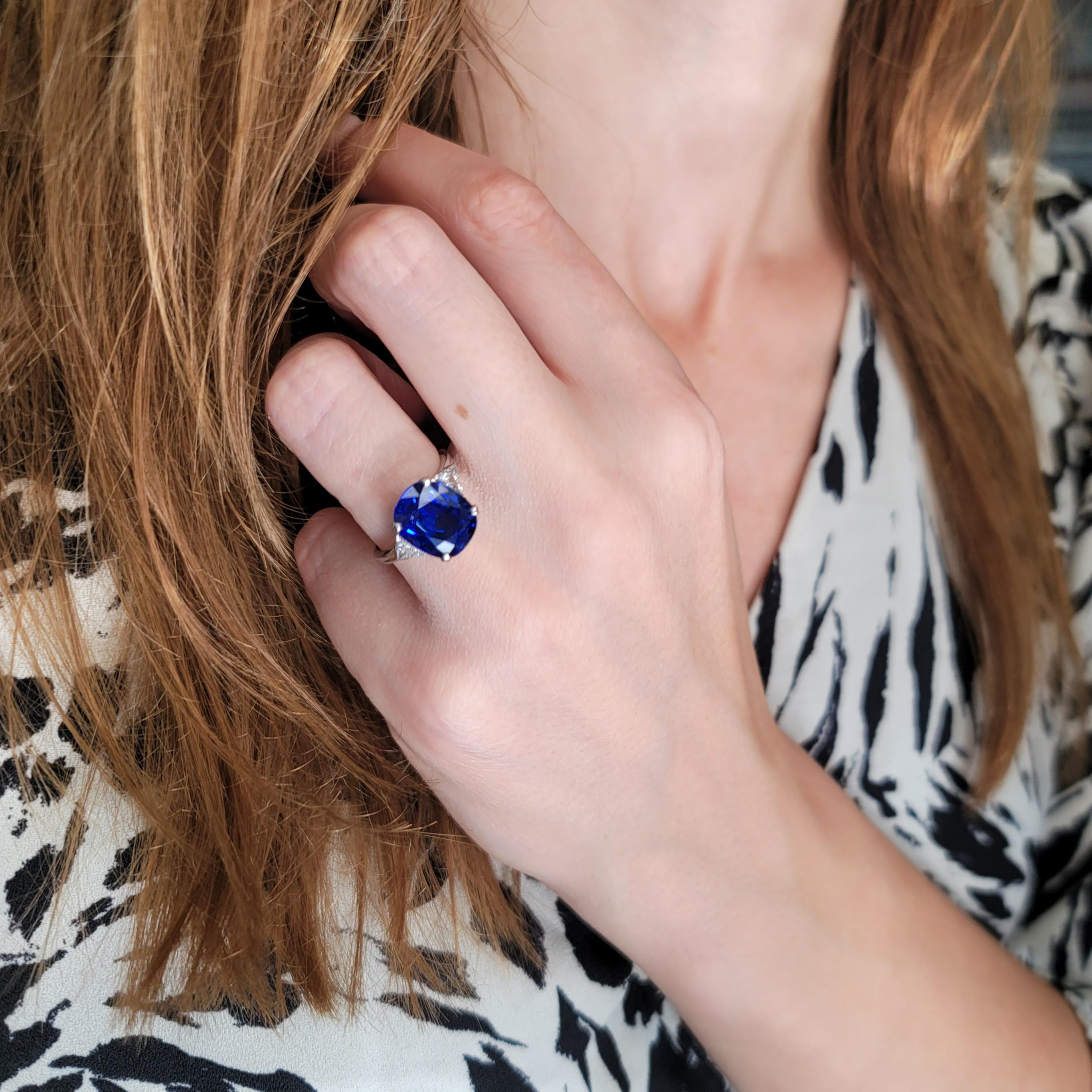 Artist Tiffany & Co.  Certified Sapphire Burma 