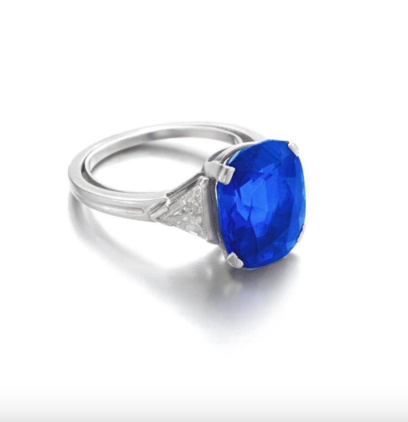 Tiffany & Co.  Certified Sapphire Burma 