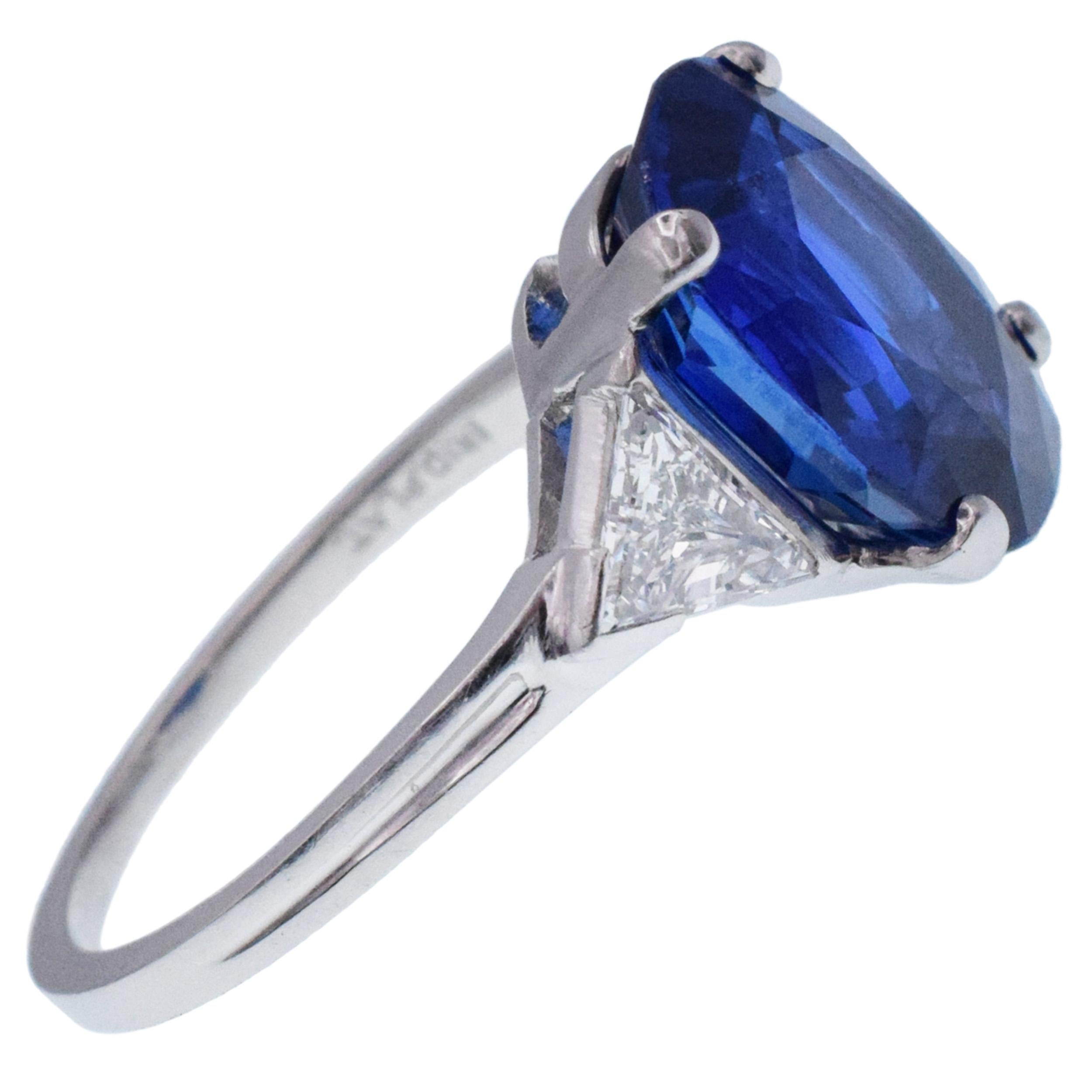 Women's Tiffany & Co.  Certified Sapphire Burma 