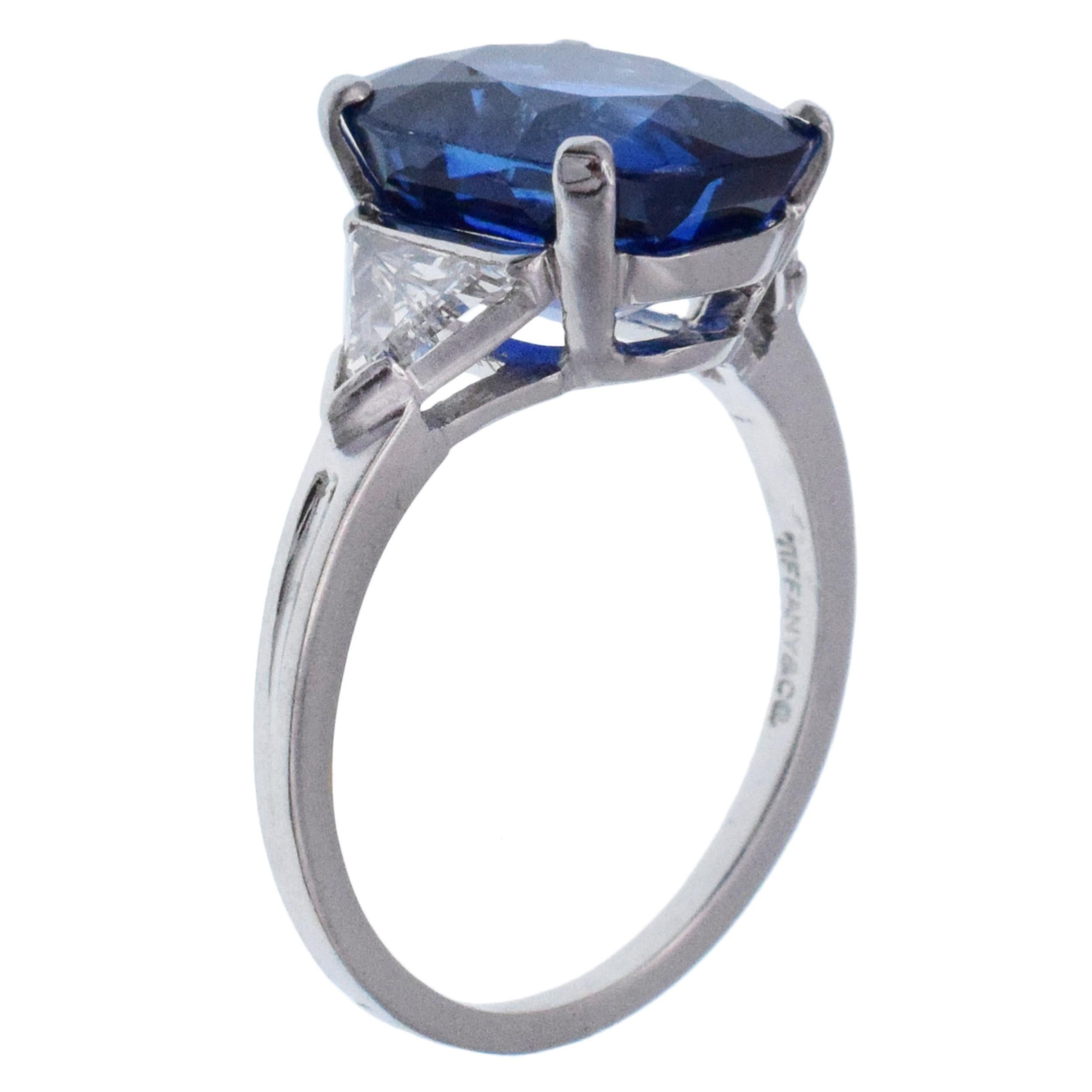Tiffany & Co.  Certified Sapphire Burma 