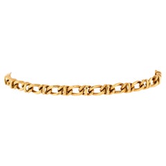 Tiffany & Co. Chain Link Bracelet 18K Yellow Gold