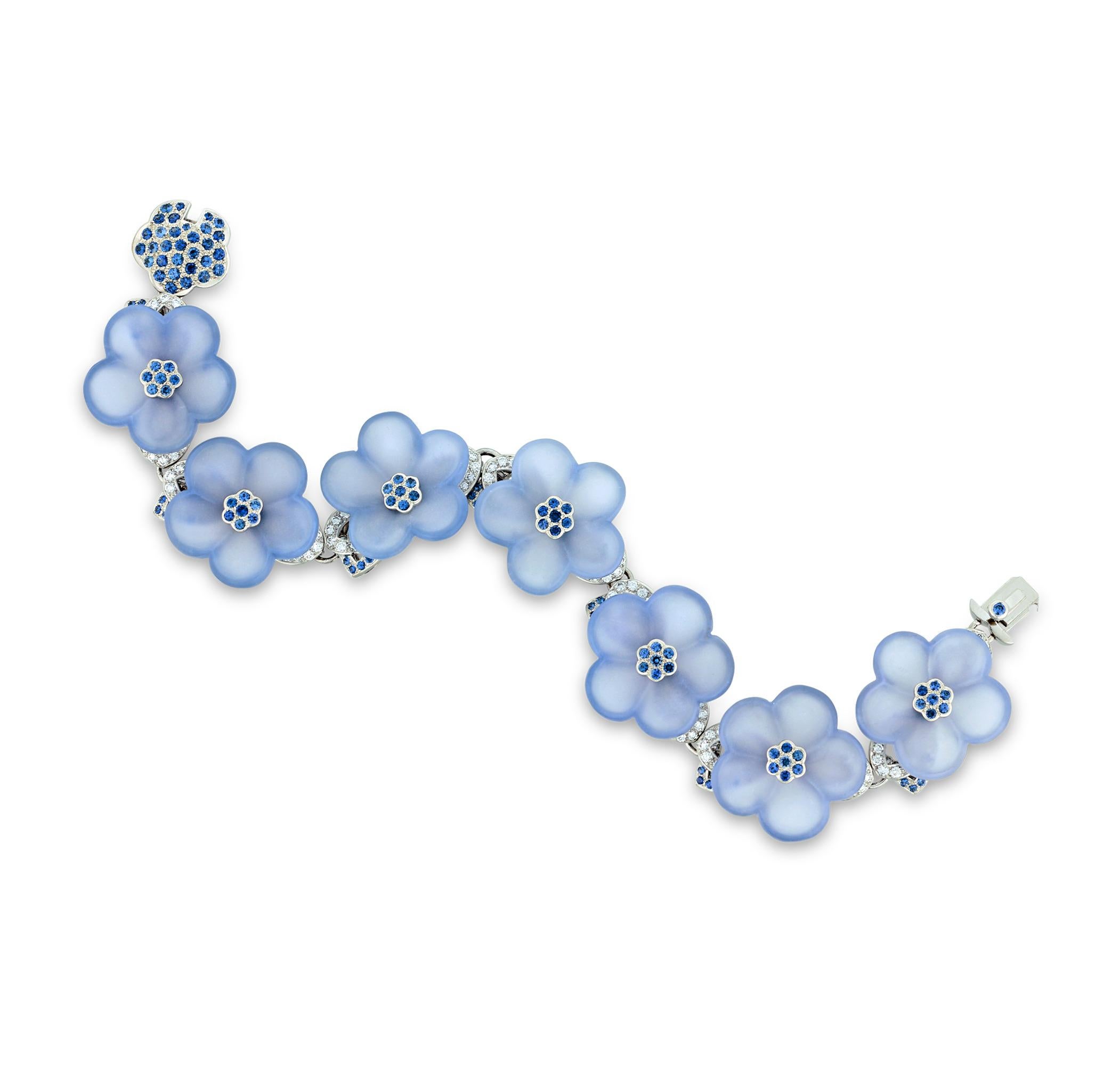 tiffany flower bracelet