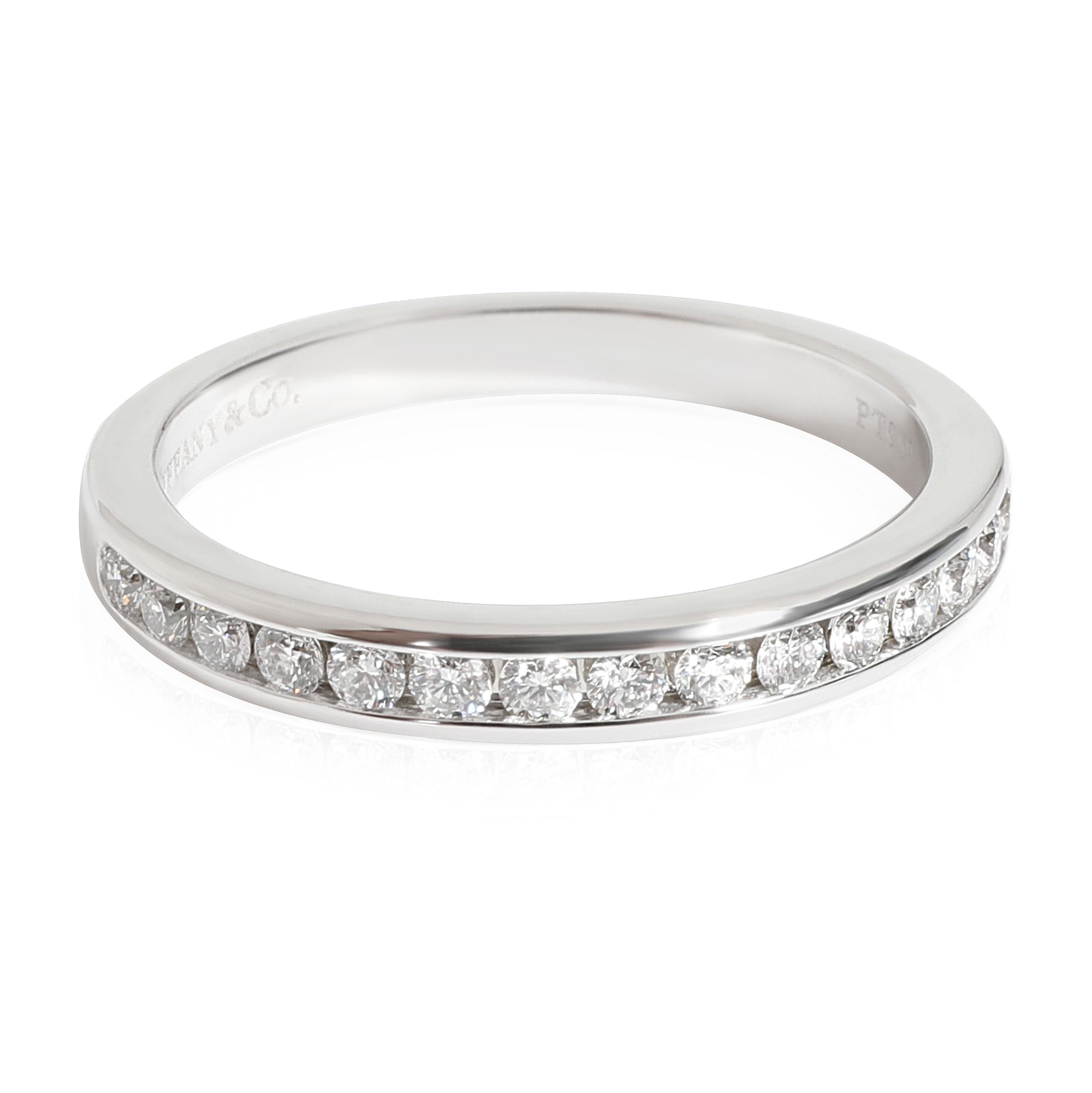 Women's Tiffany & Co. Channel Diamond Wedding Band in Platinum 0.24 CTW