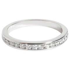 Tiffany & Co. Channel Diamond Wedding Band in Platinum 0.24 CTW