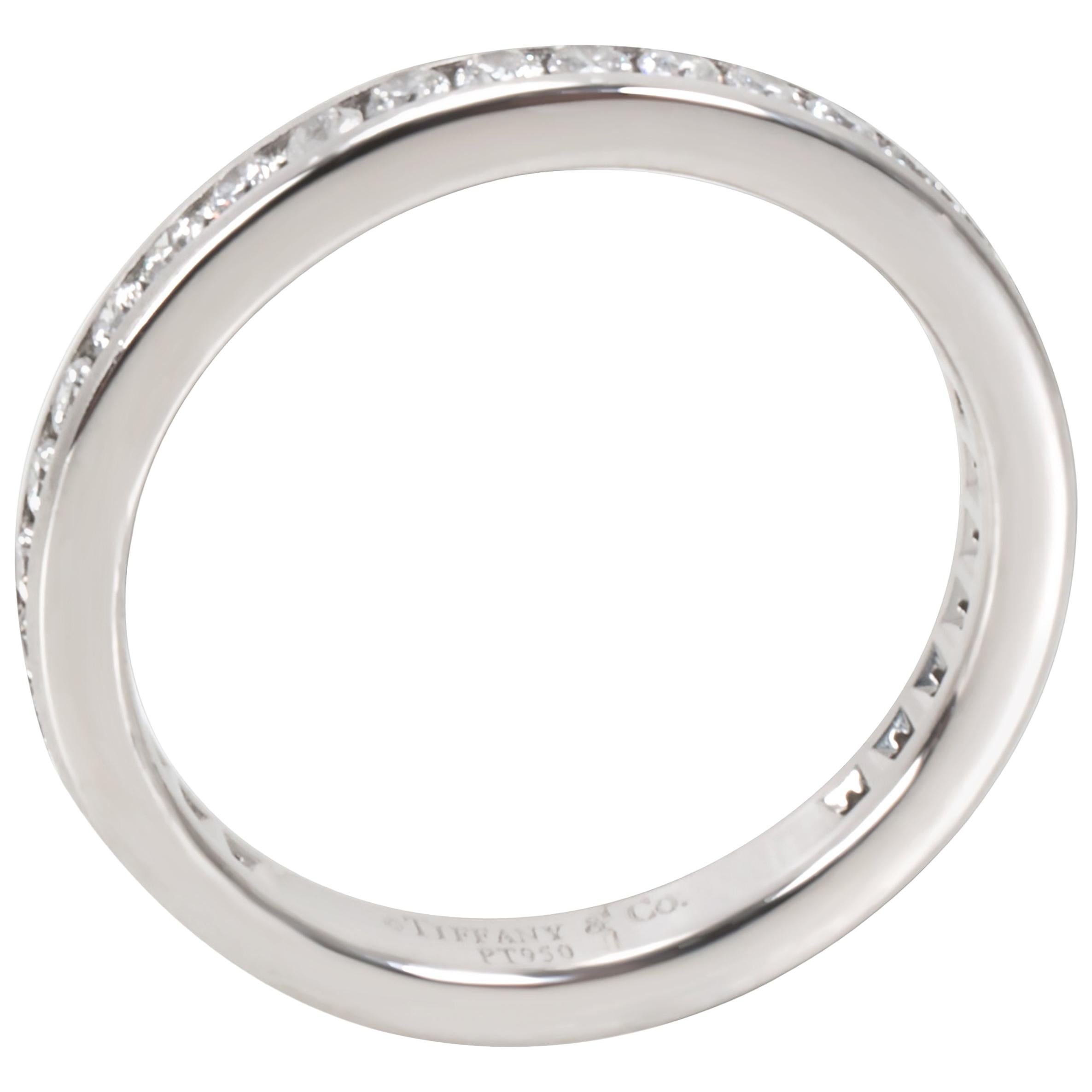 Tiffany & Co. Channel Diamond Wedding Band in Platinum 0.40 Carat