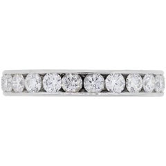Tiffany & Co. Channel Set Diamond Eternity Ring