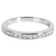 Tiffany & Co. Channel Set Diamond Wedding Band in Platinum 0.17 CTW