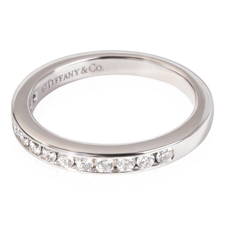 Tiffany and Co. Channel Set Diamond Wedding Band in Platinum, '0.24 Ctw ...
