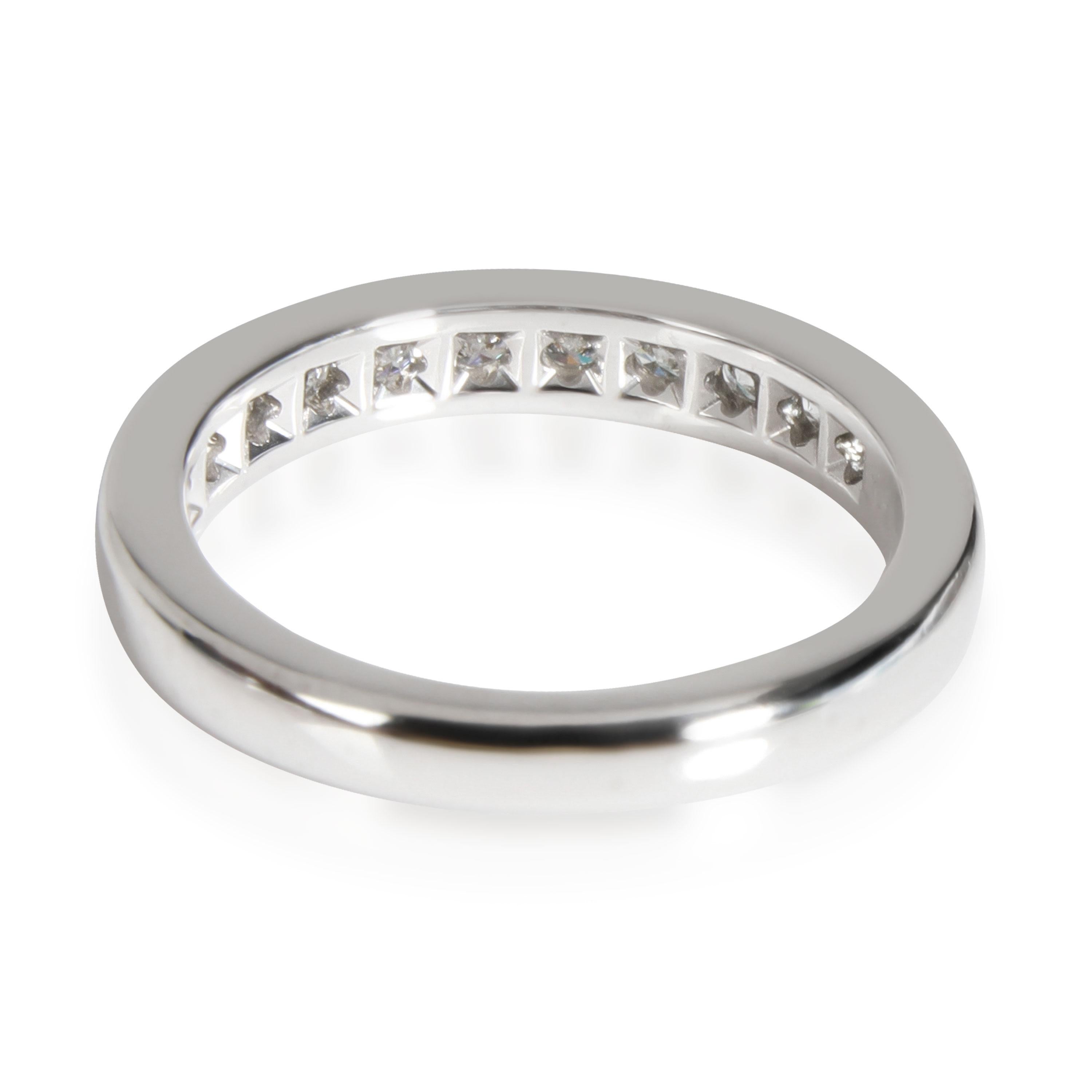 Tiffany & Co. Channel Set Diamond Wedding Band in  Platinum 0.33 CTW
