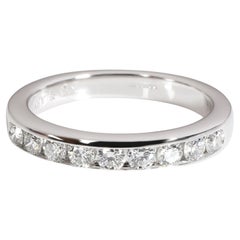 Tiffany & Co. Diamant-Hochzeitsband in Platin mit Kanalbesatz 0,35 CTW