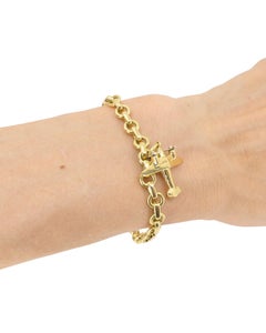 Tiffany & Co. Charm Bracelet 18k Gold Mechanical Charm