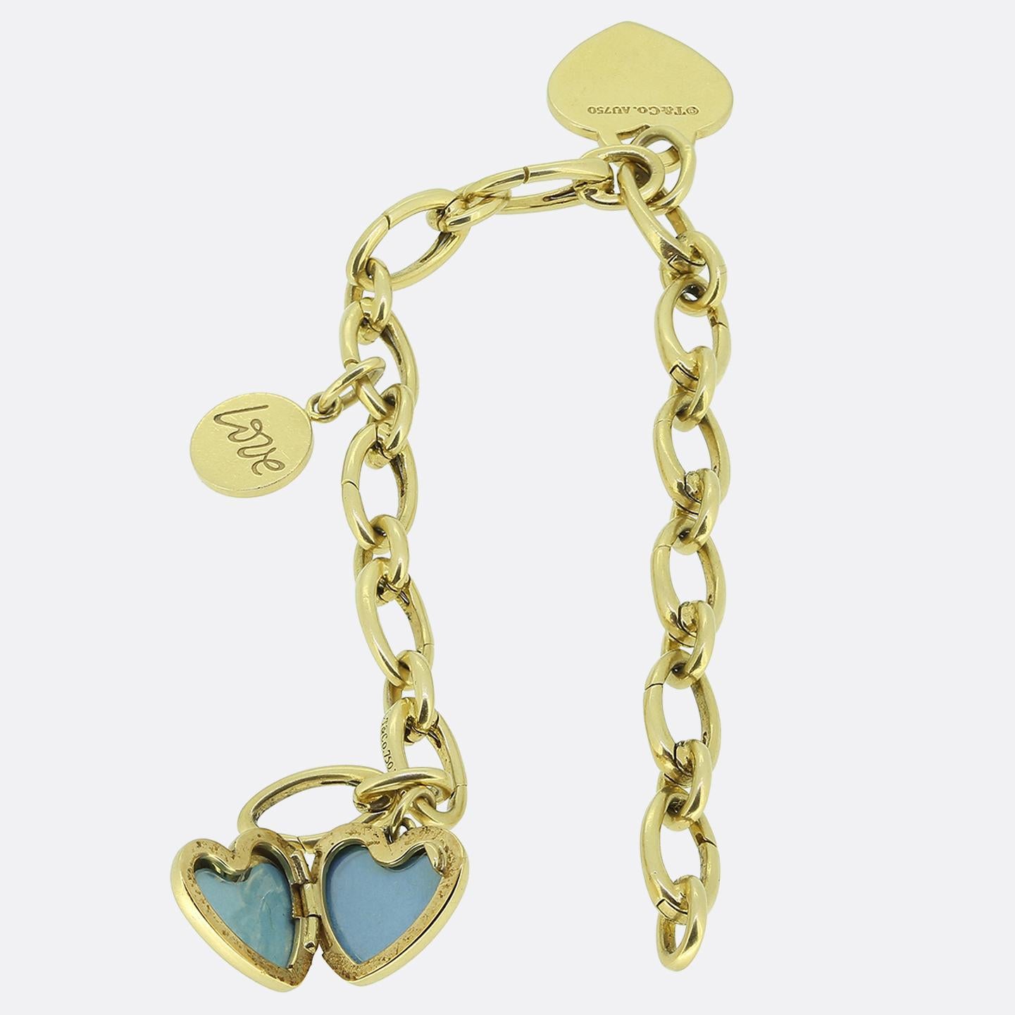 Tiffany & Co. Bracelet à breloques Bon état - En vente à London, GB