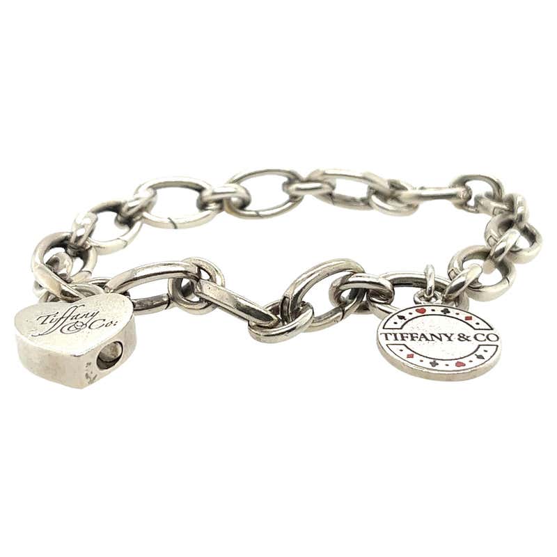Tiffany charm bracelet sale Clearance