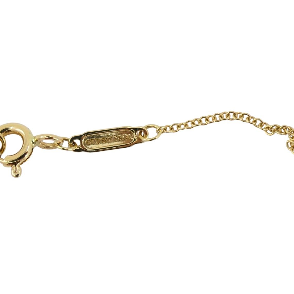 Tiffany & Co. Charm Collar Colgante Oro 18k Diamante Ampersand Caja Original en venta 3