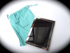 Verchromter Bilderrahmen von Tiffany & Co in Tiffany Pouch, 5 x 7 cm, 1990er Jahre