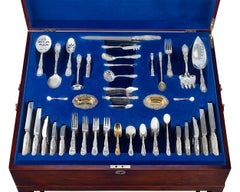 Tiffany & Co. Chrysanthemum Flatware Set, Service for 12