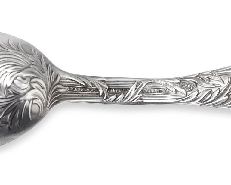 Tiffany and Chrysanthemum Flatware Set, Service for 12 at