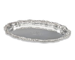 Tiffany & Co. Chrysanthemum Silver Serving Tray