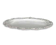 Tiffany & Co. Chrysanthemum Silver Serving Tray