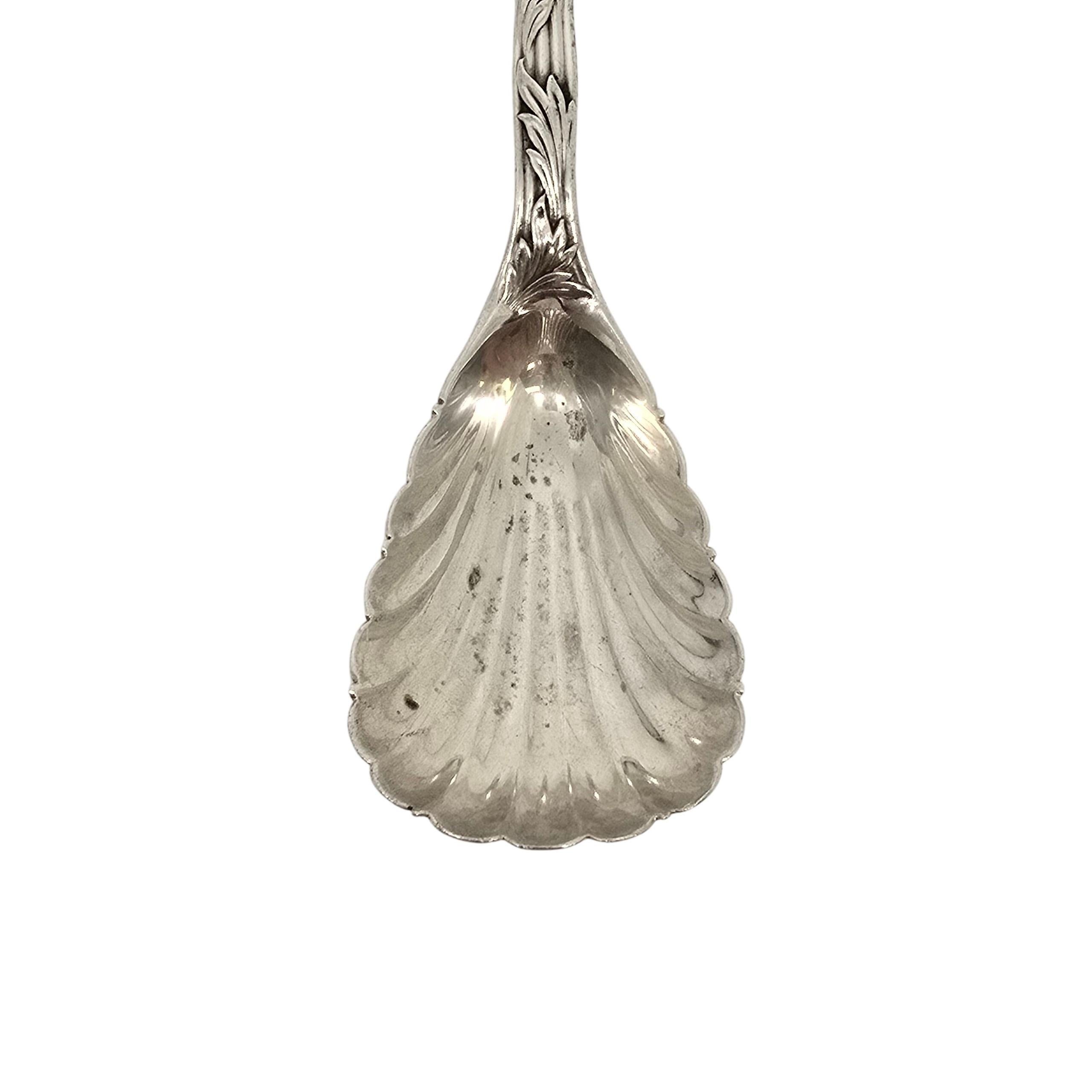 Tiffany & Co Chrysantheme Sterling Silber Shell Schale Löffel 6 7/8
