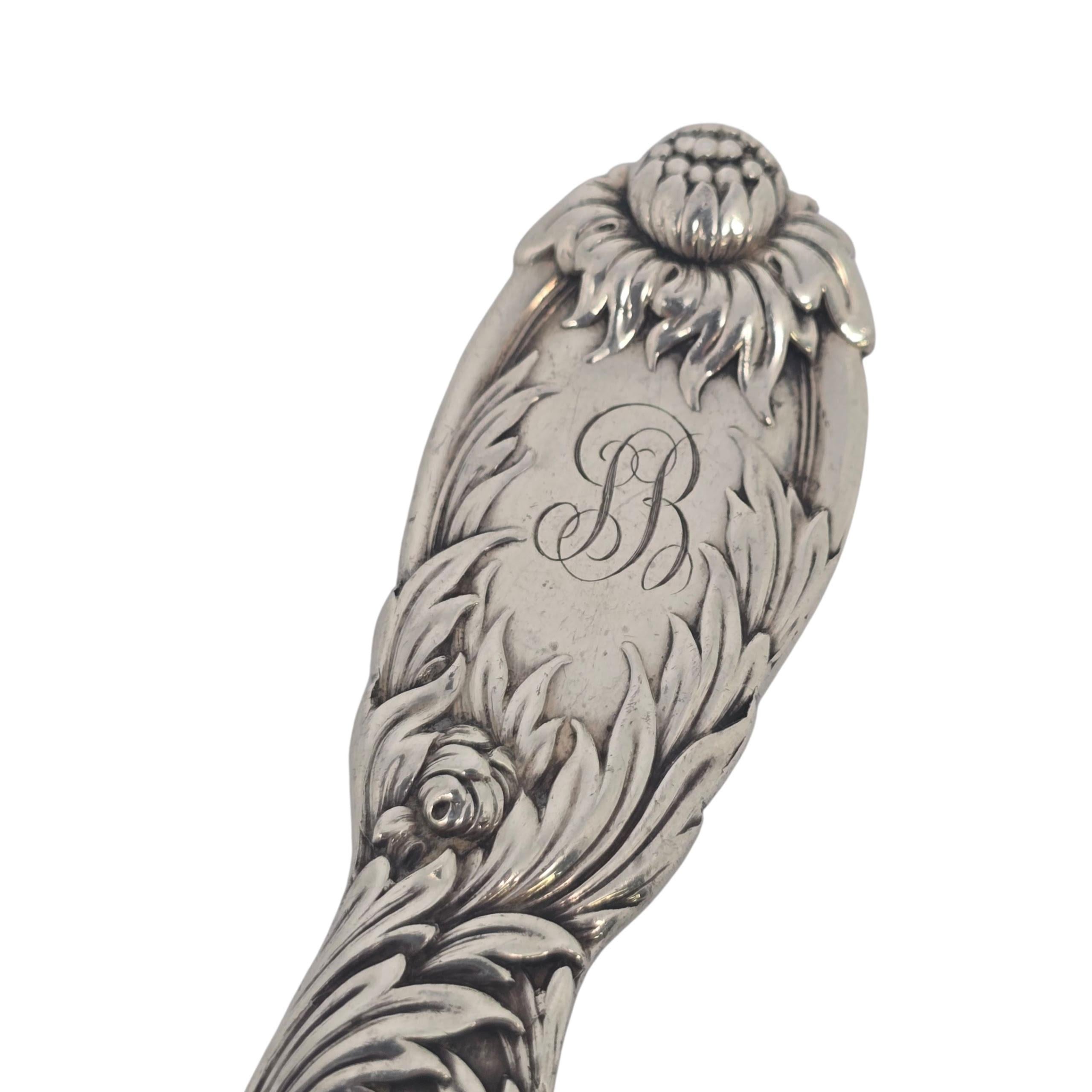 Tiffany & Co Chrysantheme Sterling Silber Shell Schale Löffel 6 7/8