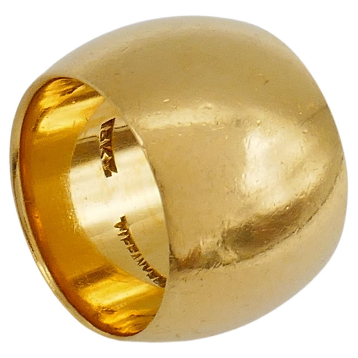 Tiffany & Co. Zigarrenband-Goldring 2
